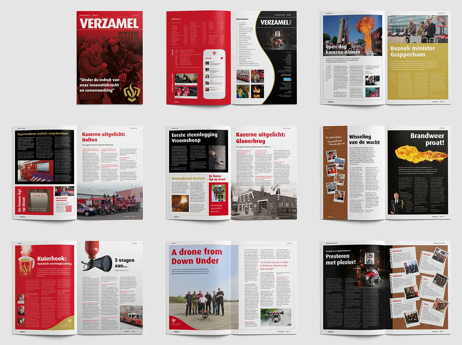 personeelsmagazine Brandweer Twente